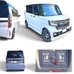 ✨車検27ヶ月つき🉐✨JF3 後期 Nボックス カスタム🚘快適移動車😊低走行39000km㌔✨ETC・Bluetooth🙆17インチ🛞大人なカスタム✨ブレンボブレーキ✋ブレーキ全灯化キット✌️アンビエントライト✨の画像