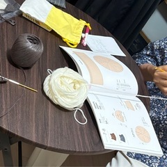 編み物教室生徒さん募集【大日駅徒歩8分】初心者〜上級者まで歓迎♪ 少人数制の自宅編み物教室（1回2500円・女性限定・赤ちゃん連れOK）の画像