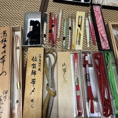 着物　帯締の画像