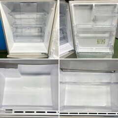 1653【邑楽郡 配送・設置無料】AQUA 大型冷蔵庫 272L AQR-271D 25,800円／ご家族の買い替えに　3ヶ月保証・型番まで明記の画像