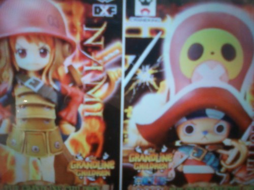ワンピース　フィギュア　チョッパー＆ナミ　GRANDLINE CHILDTREN FILM Z
