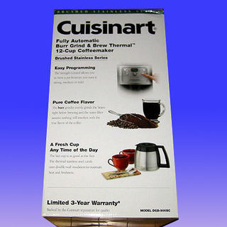 新品／送料無料★クイジナート 豆挽付き コーヒーメーカー★DGB-900の画像