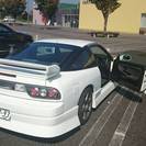 180sx フルエアロ レカロ モモステ ステンレスマフラー