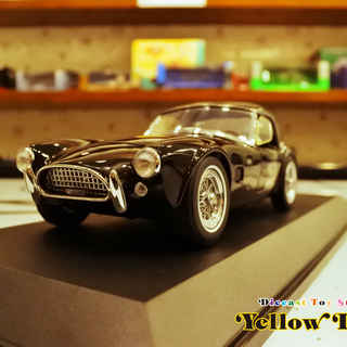 エグゾト 1/18 1963 AC コブラ ロードスター ハードトップ イン ブラック