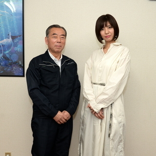女優の宮地真緒さんと対談致しました。