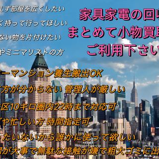 【渋谷区10キロ圏内22時まで引取り可能】