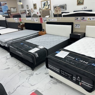新品♪ベッド・マットレスセットが驚きのお値段！